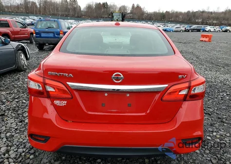 2017 Nissan Sentra Sv z USA, uszkodzony, nr VIN 3N1AB7AP5HY376720